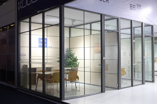 Bauhaus gives you a comfortable and stylish office glass partition wall